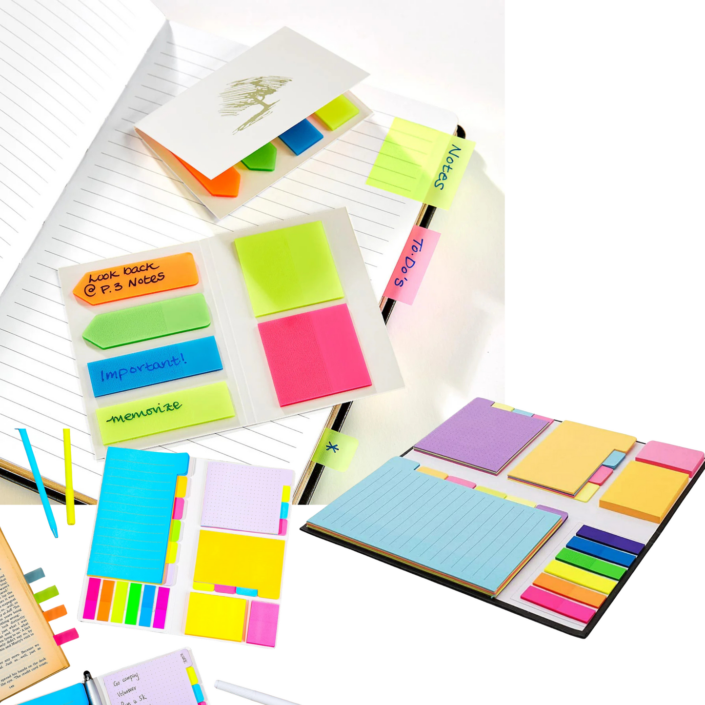 99¢-Sticky Notes Set – 325 Sheets