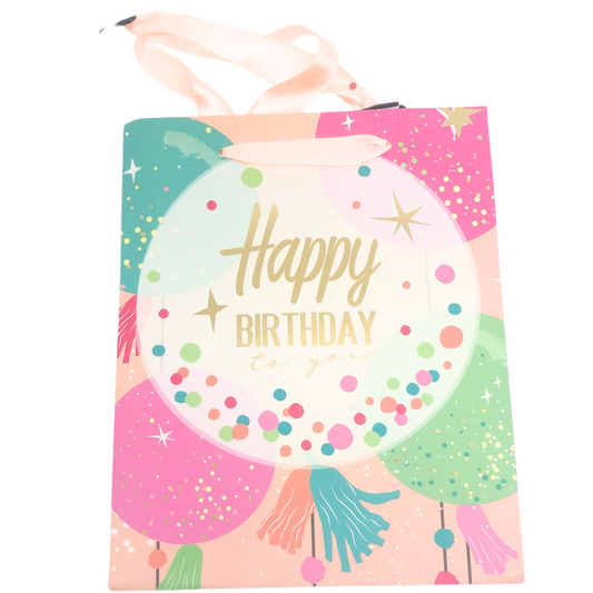 99¢- Birthday Gift Bag – 1 pcs Festive and Reusable Bag for Celebrating Special Moments: 1CT