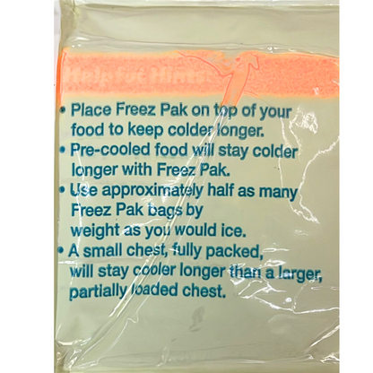 99¢ - Lifoam Freez Pak – Reusable Ice Pack (3.75 x 7.5 x 7.5)