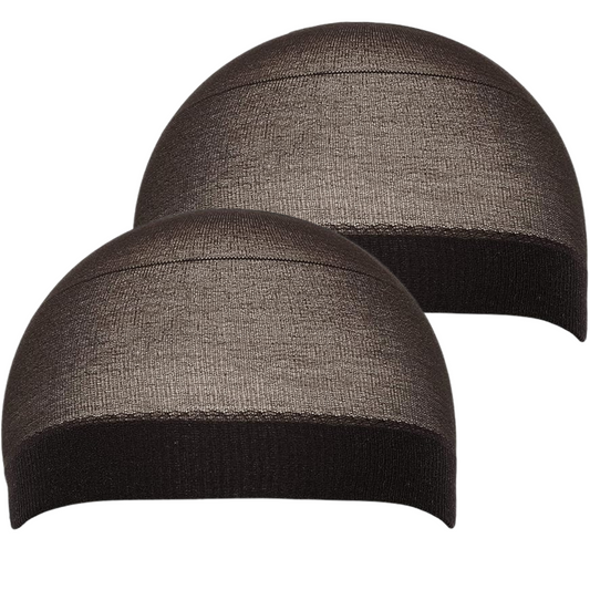 99¢- One-Size Fits All Stocking Wave Cap – Breathable, Stretch-Fit Cap for Smooth Waves and Compression: 2CT