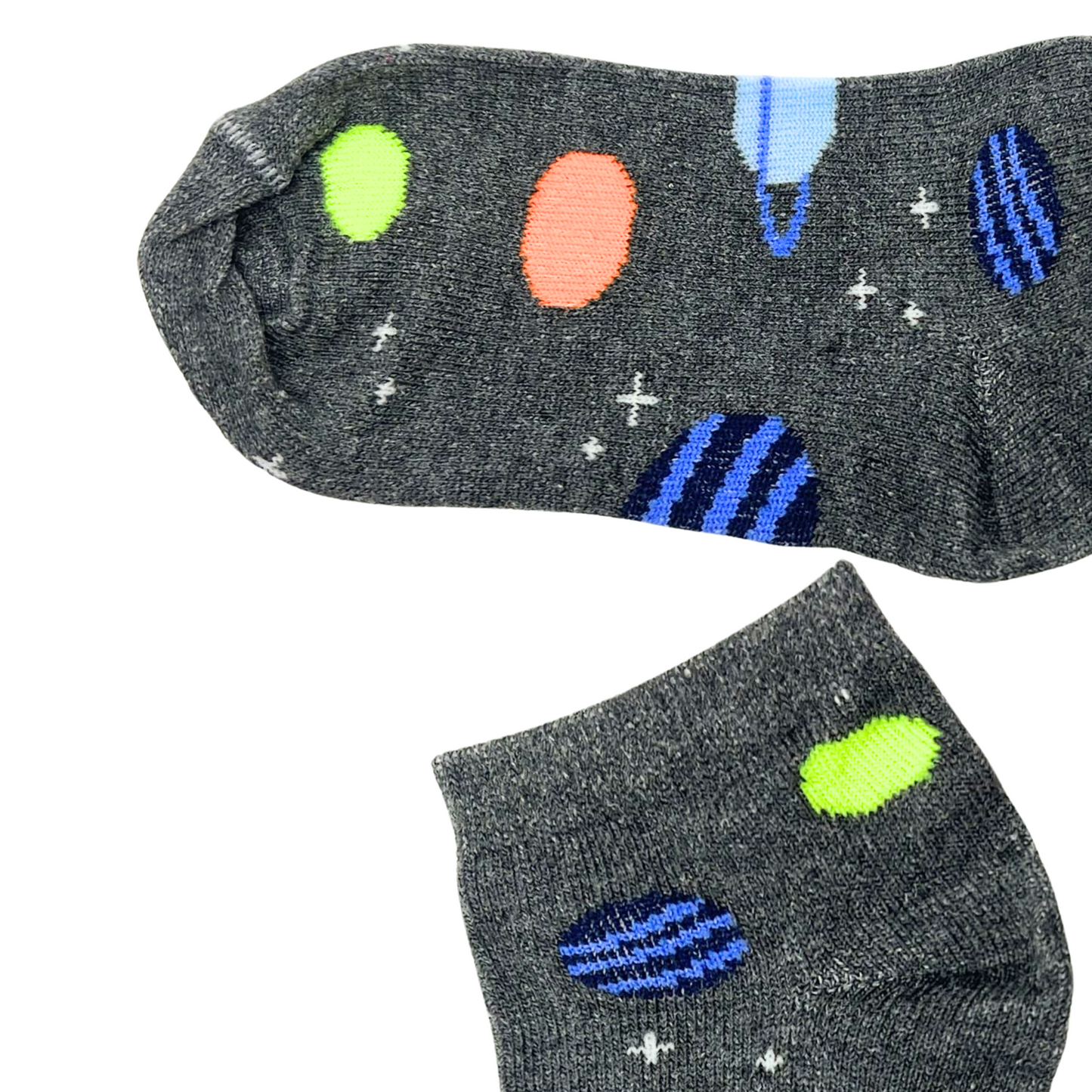 99¢ Soft & Stretchy & Comfort Fit Gray Kids’ Ankle Socks – 1 Pair