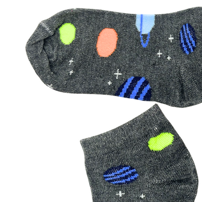 99¢ Soft & Stretchy & Comfort Fit Gray Kids’ Ankle Socks – 1 Pair