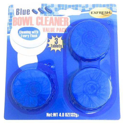 99¢- Toilet Cleaning Blocks – Automatic In-Bowl Freshness and Stain Removal: 1CT
