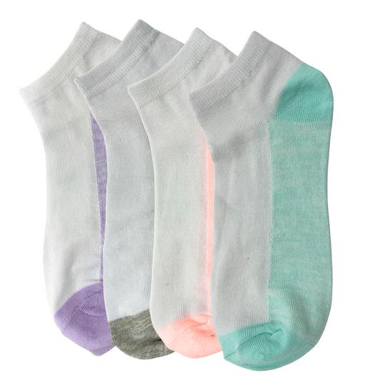 99¢-Soft & Stretchy Fit Women’s Ankle Socks –Size 9-11:1 Pair