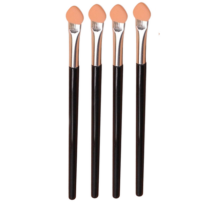 99¢ - 4.6 Inch Eyeshadow Applicator – 4 Pcs Long-Handle Double-Ended Sponge Tip Brushes, 4.6 Inch