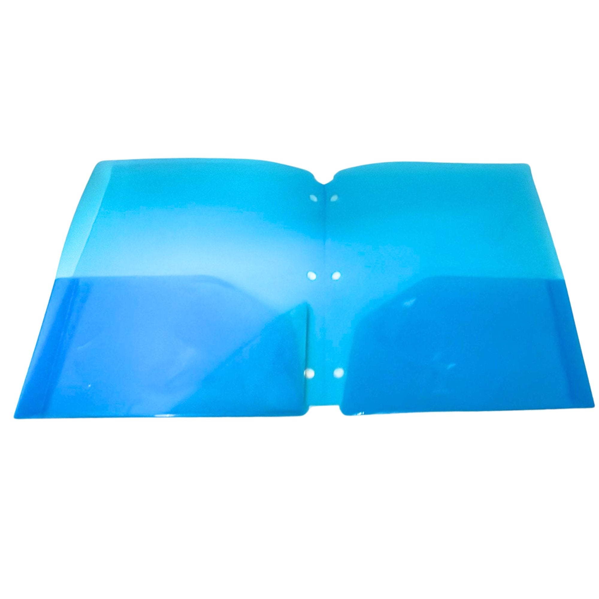3 Holes Punch with 2 PocketBright Neon Colors Folders : 1 Pack File Folders product detail image