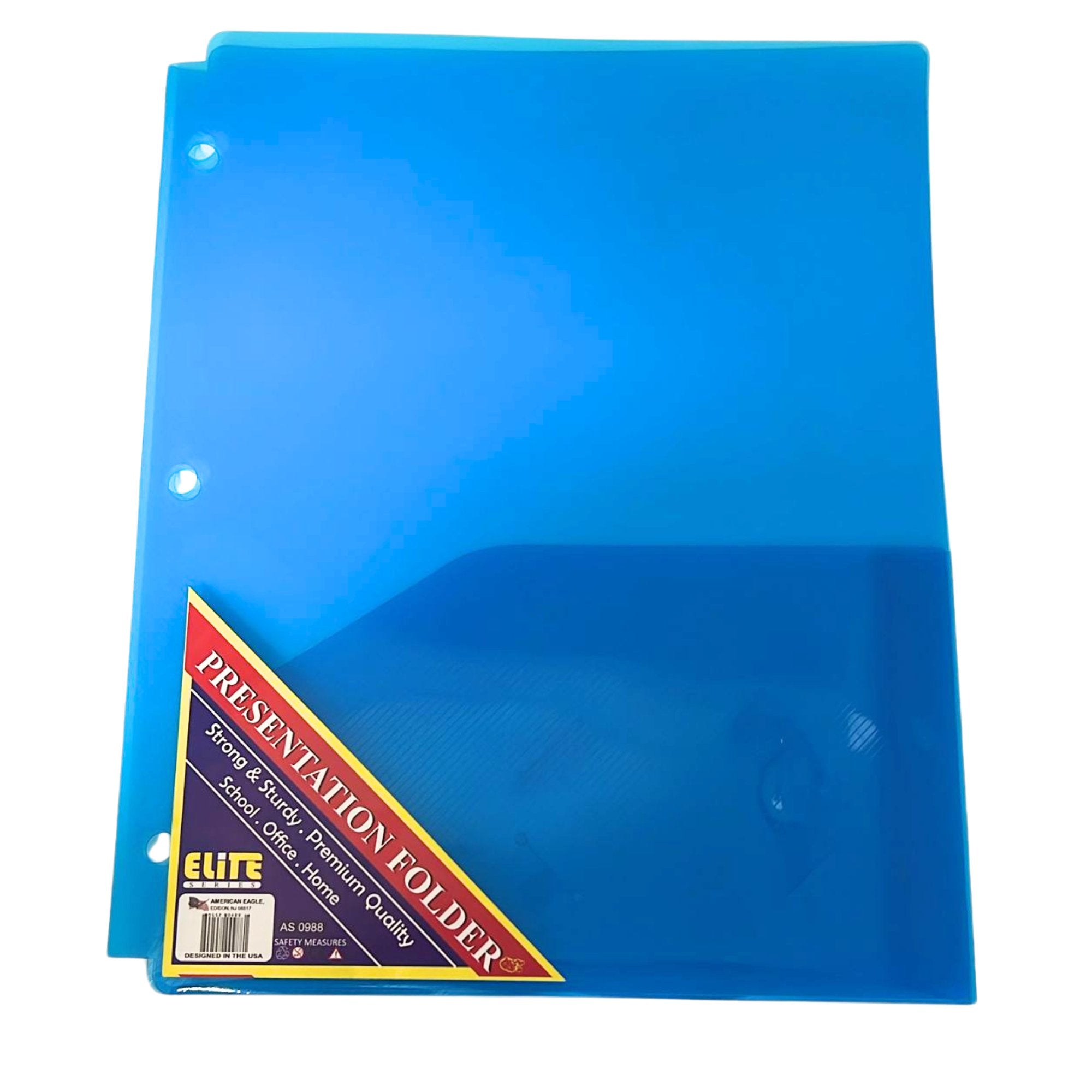 3 Holes Punch with 2 PocketBright Neon Colors Folders : 1 Pack File Folders product image 9