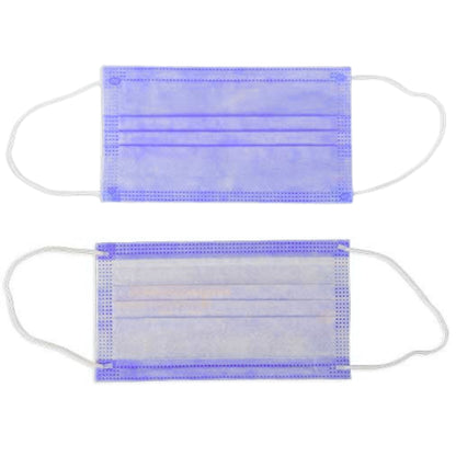 Disposable 3-Ply Face Masks with Elastic Earloops