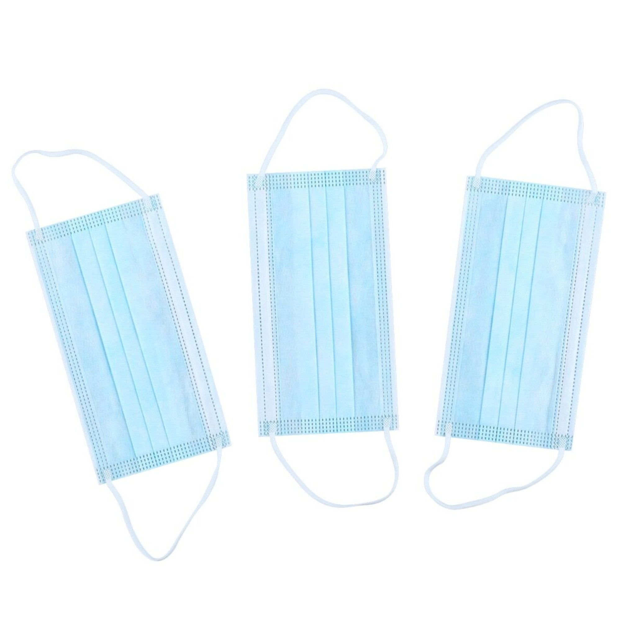 Disposable 3 Layer Face Masks: 10 Pack Personal Care Safety product detail image