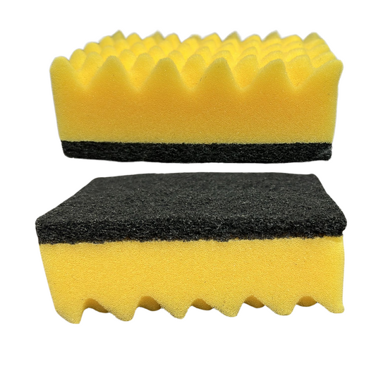 99¢-2 Pcs Sponge Scourer | Durable Scrubbing Pads for Kitchen Cleaning and Dishwashing