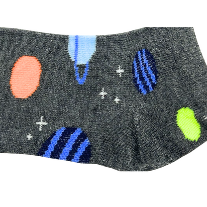 99¢ Soft & Stretchy & Comfort Fit Gray Kids’ Ankle Socks – 1 Pair