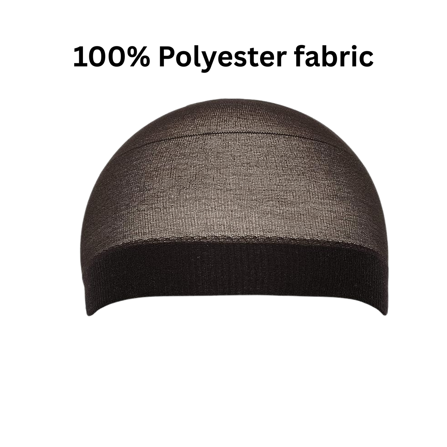 99¢- One-Size Fits All Stocking Wave Cap – Breathable, Stretch-Fit Cap for Smooth Waves and Compression: 2CT