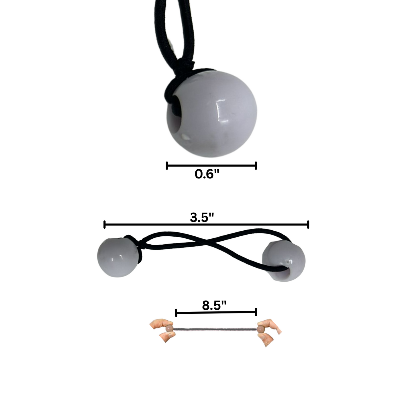 Premium Bubble Hair Tie: 10CT
