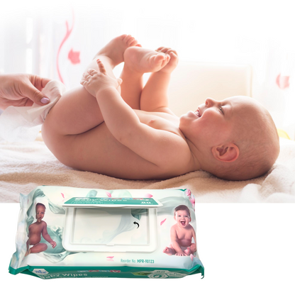 Disposable Scented Baby Wipes: 80CT