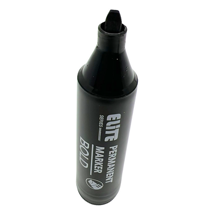 99¢ Elite Series –Jumbo Black Permanent Markers – Long-Lasting: 1CT