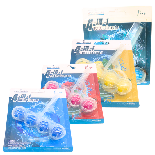 99¢- Toilet Cleaning Blocks – Automatic In-Bowl Freshness and Stain Removal: 1CT