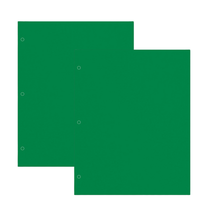 99¢-Paper Folders with Pockets Pocket Folders for 3 Ring Binder:2CT