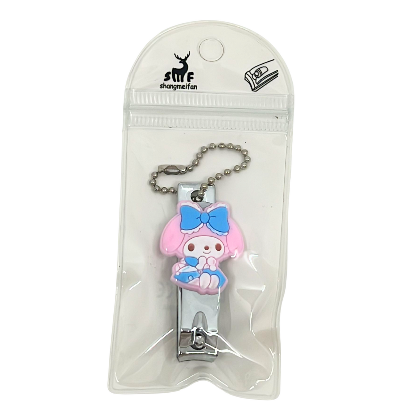 2.1" Stainless Steel Baby Girl Design Nail Clipper : 1CT