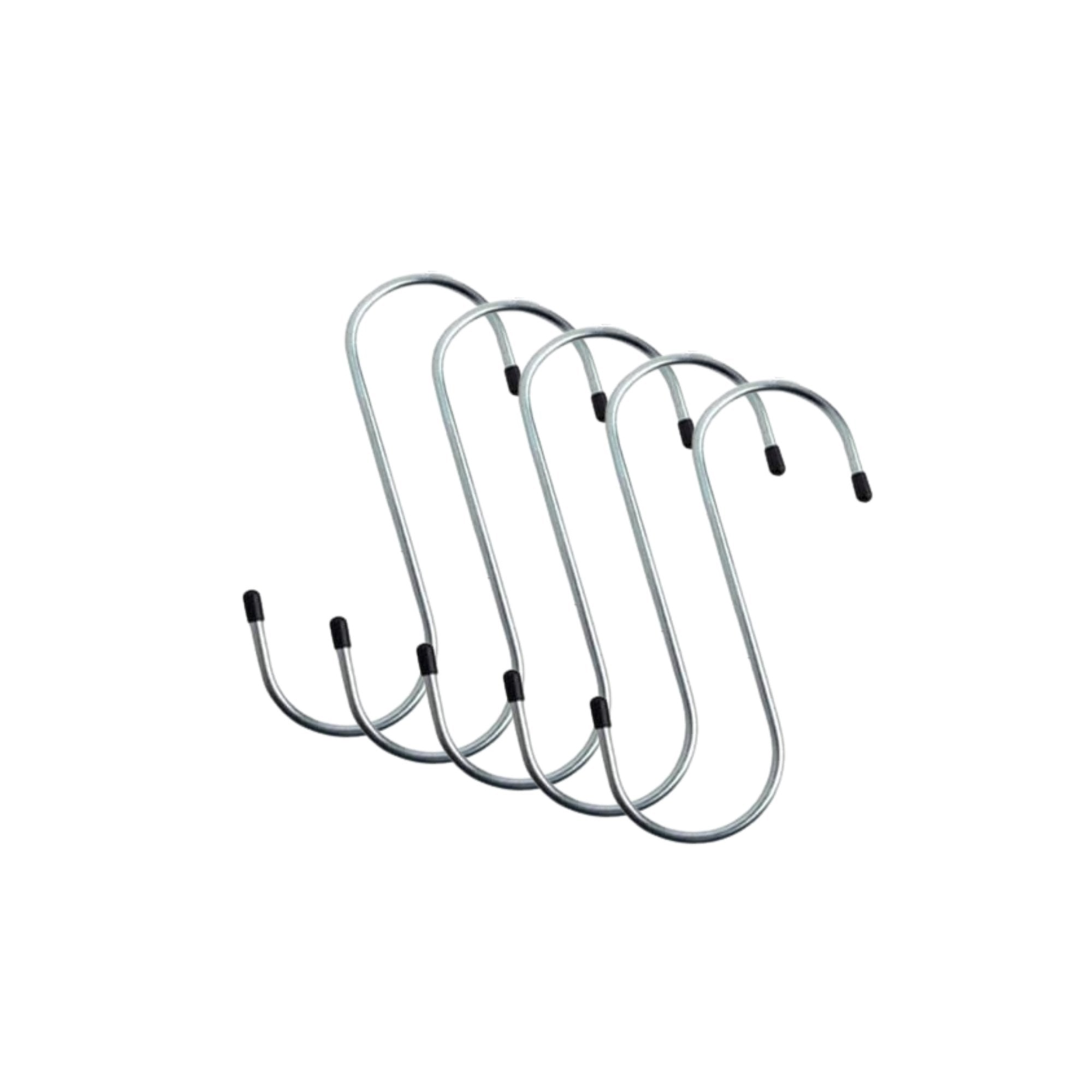 16 6 Stainless Steel 3" Hooks: 5 Pack Utility Hooks Hardware size and feature image