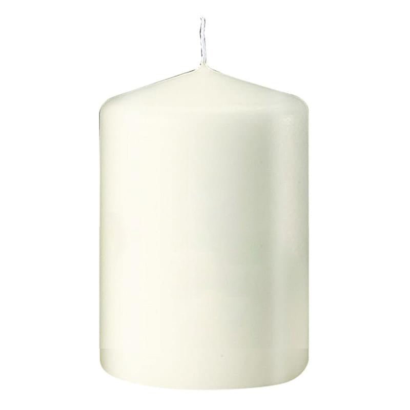 3"x3" Unscented Ivory Pillar Candle Candles product detail image