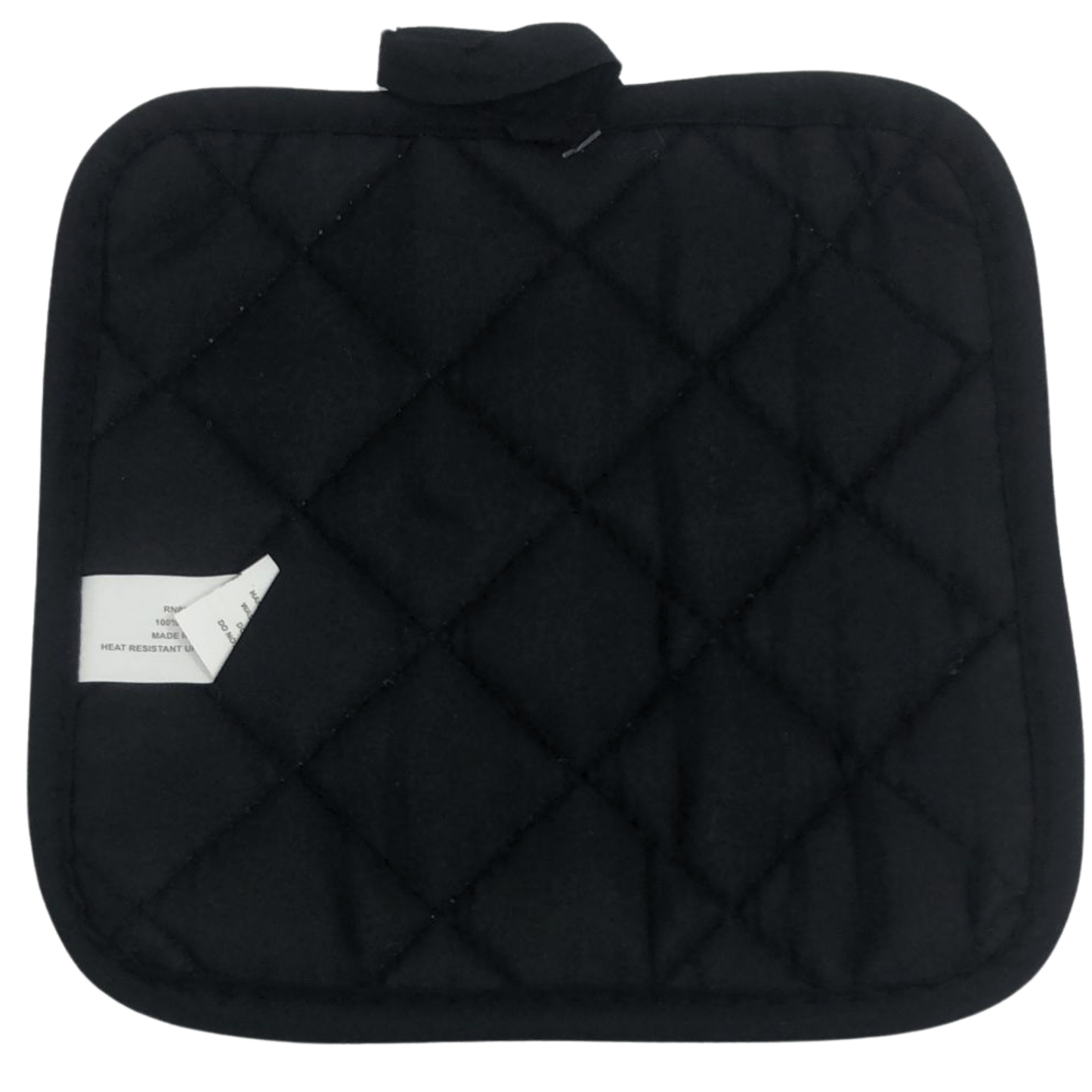 99¢-  Heat-Resistant Pot Holder for Oven – Quilted Cotton Hot Pad for Baking, Cooking, and All Grilling: 1CT