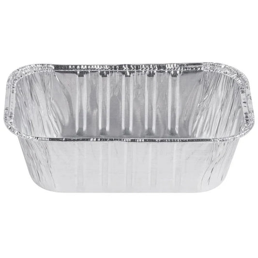 99¢- Disposable Aluminum 1lb Rectangular Loaf Pans: Ideal for Baking:5CT