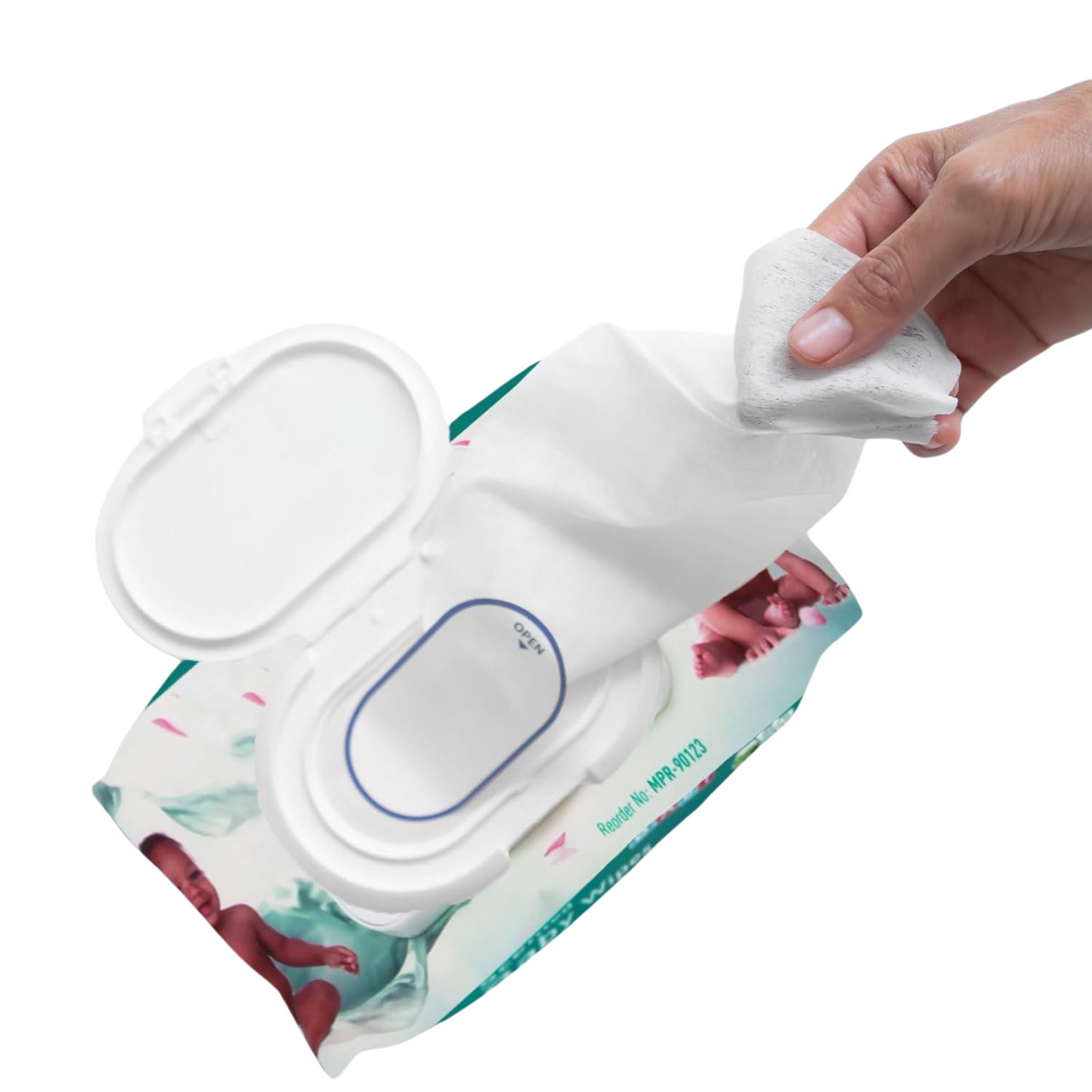 Disposable Scented Baby Wipes: 80CT