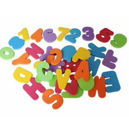 99¢-36 Piece Alphabet and Number Puzzle – Educational Foam Toy for Kids