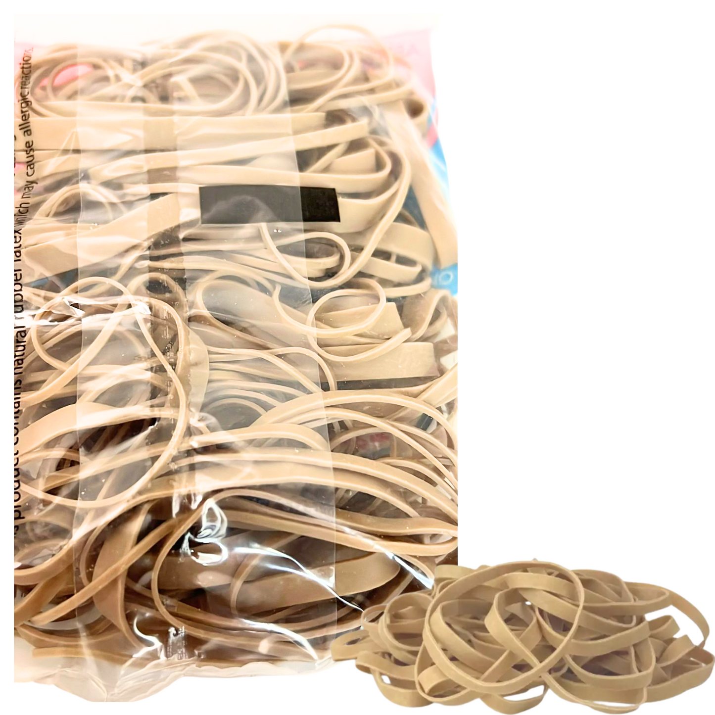 99¢-2oz 56g Yellow Rubber Bands for Office & Home Use