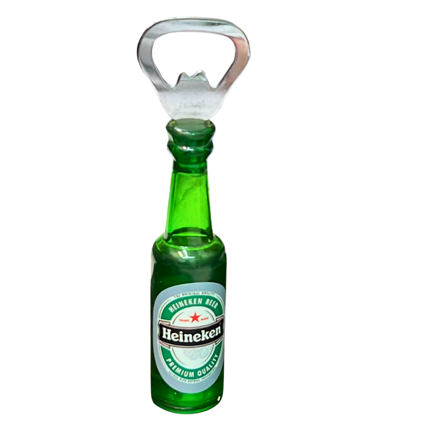 99¢- Magnetic Beer Bottle Opener Figure – Heineken Beer Bottle Design for Bar & Refrigerator Decor