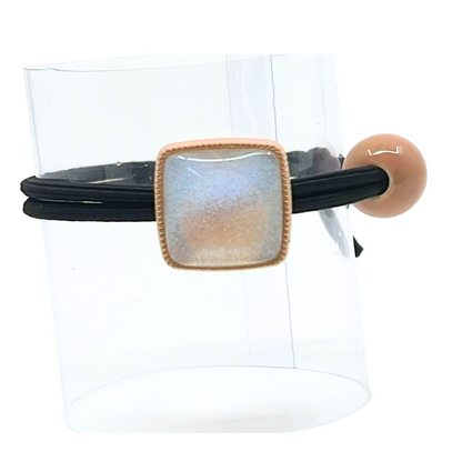99¢- Elastic Hair Tie – Elegant Accessory: 1CT