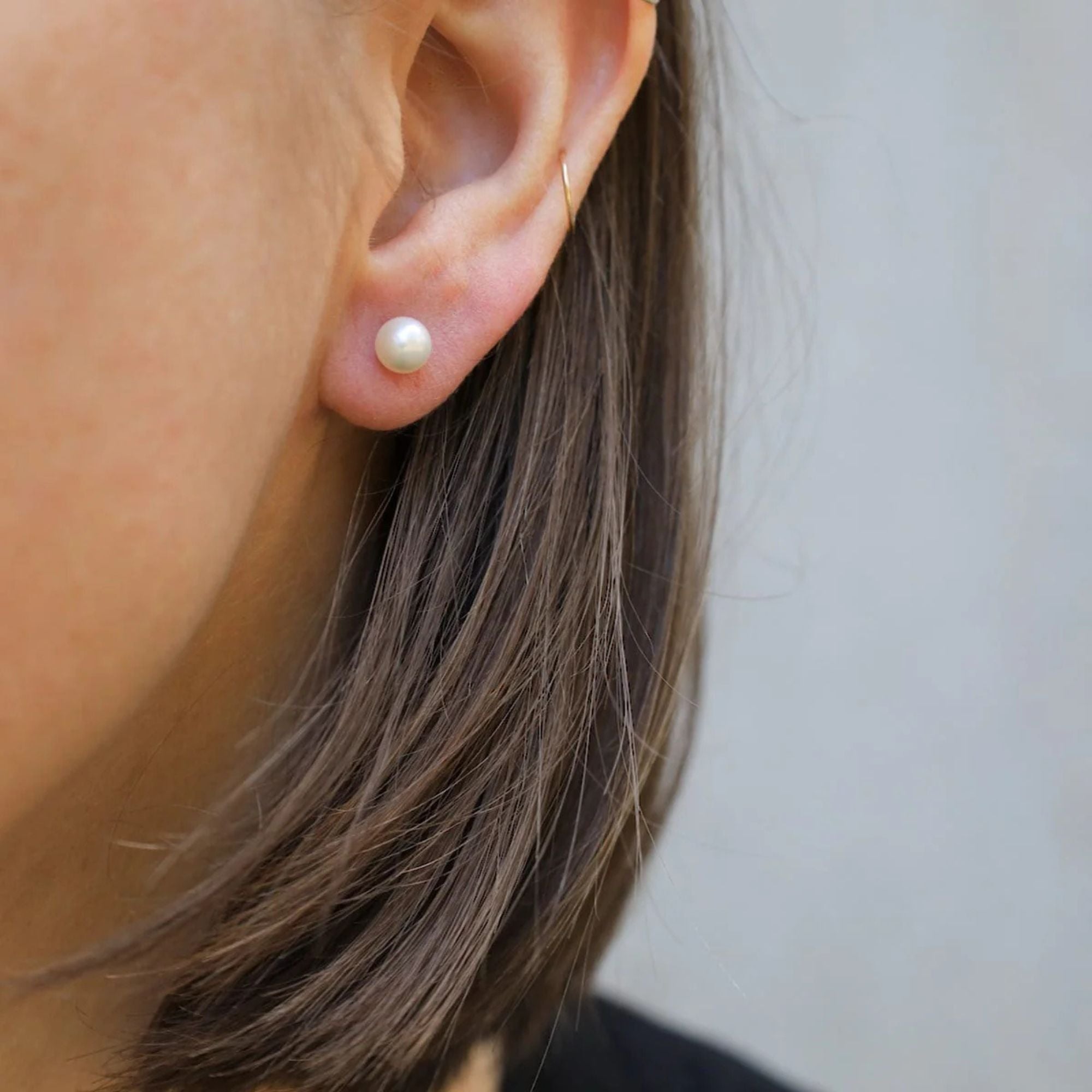 Pearl Stud Earrings for Girls & Women: 1 Pair Earing product image 7