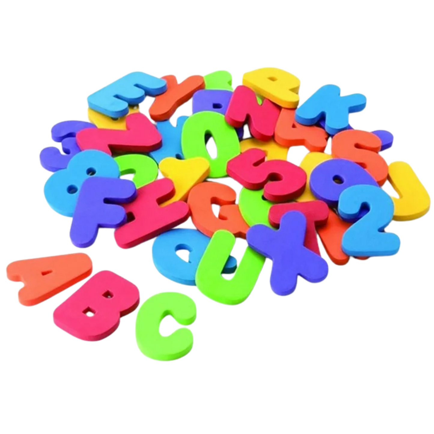 99¢-36 Piece Alphabet and Number Puzzle – Educational Foam Toy for Kids