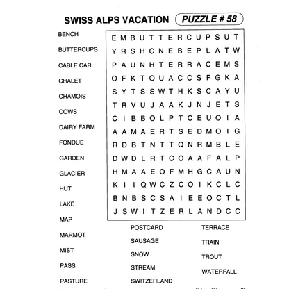 99¢-Pocket Puzzle Large Print Word Finds – Easy on the Eyes, Fun for the Mind!
