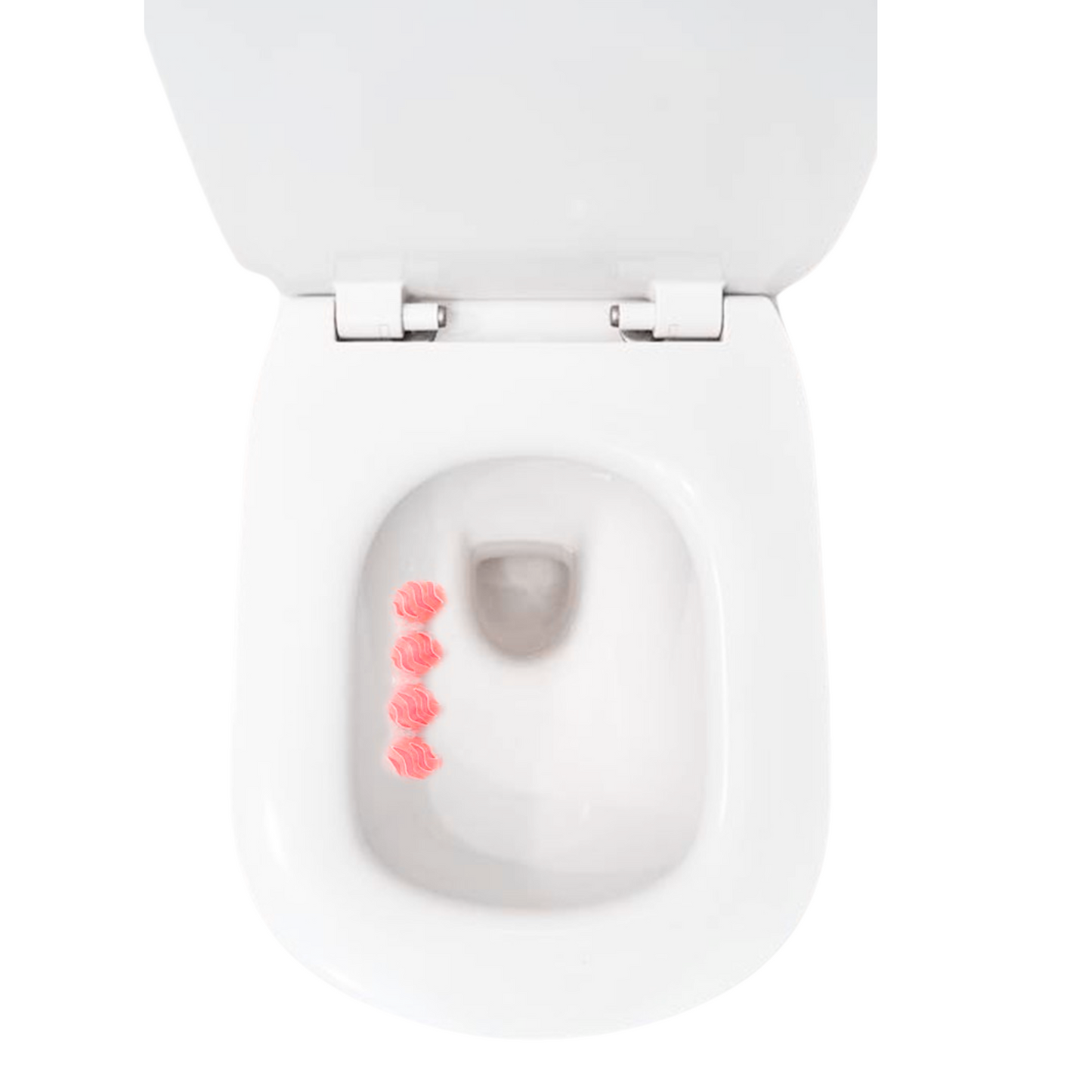 99¢- Toilet Cleaning Blocks – Automatic In-Bowl Freshness and Stain Removal: 1CT
