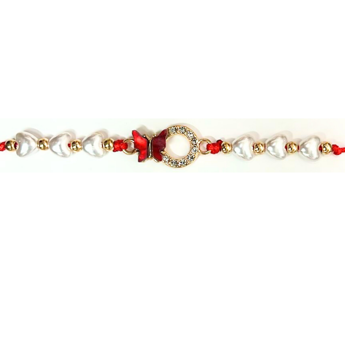99¢- Rhinestone Butterfly Bracelet – Elegant Sparkling Design for Women & Girls: 1CT