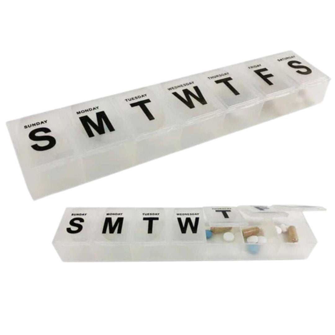 7-Day Plastic Pill Case