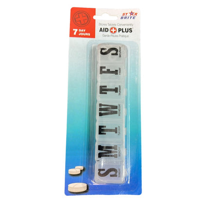 7-Day Plastic Pill Case