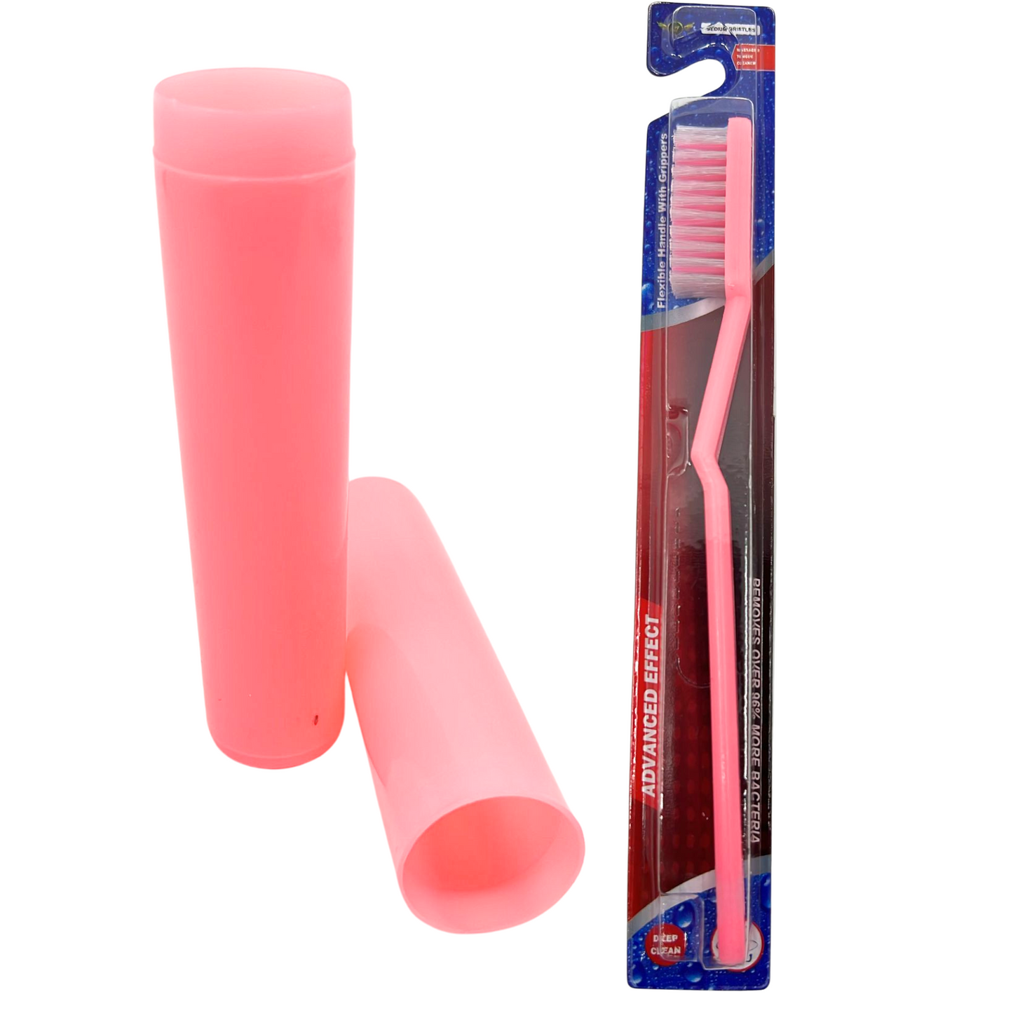 99¢  Toothbrush with Dual Action Gum Massager – Deep Clean & Gentle Care