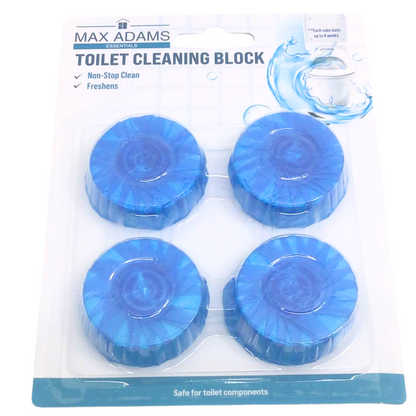 99¢- Toilet Cleaning Blocks – Automatic In-Bowl Freshness and Stain Removal: 1CT