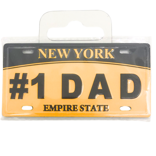 99¢ Souvenir New York Plate – Decorative Metal Sign for Art, Crafts, Gifts & Home Décor - 1CT