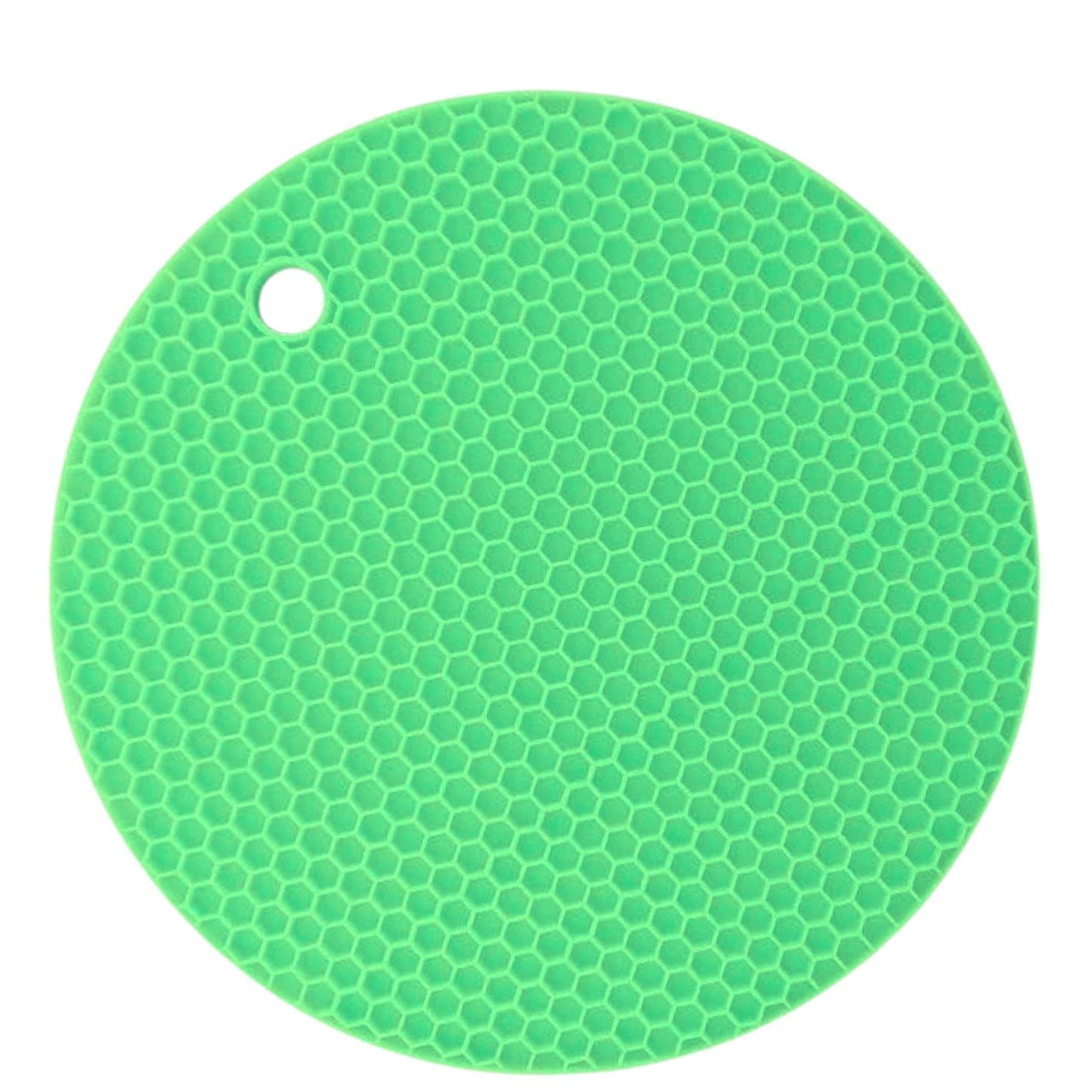 7" Round Silicone Placemat & Holder