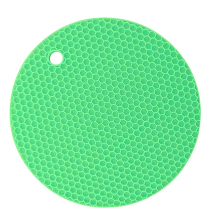 7" Round Silicone Placemat & Holder