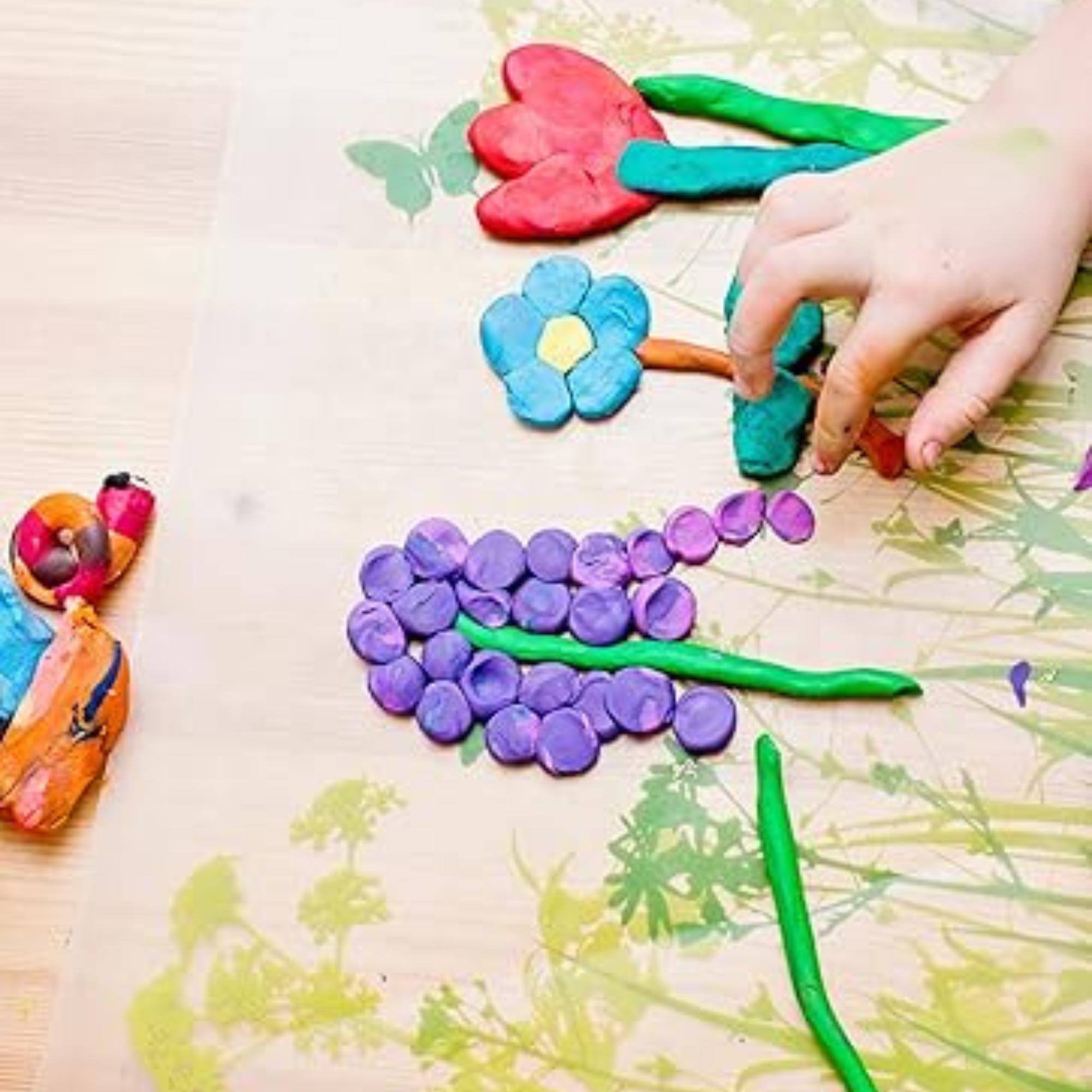80g Super Light Moldable Clay – Bright Colors – Non Toxic and Air Dry Clay & Moulding Dough DIY product image 13