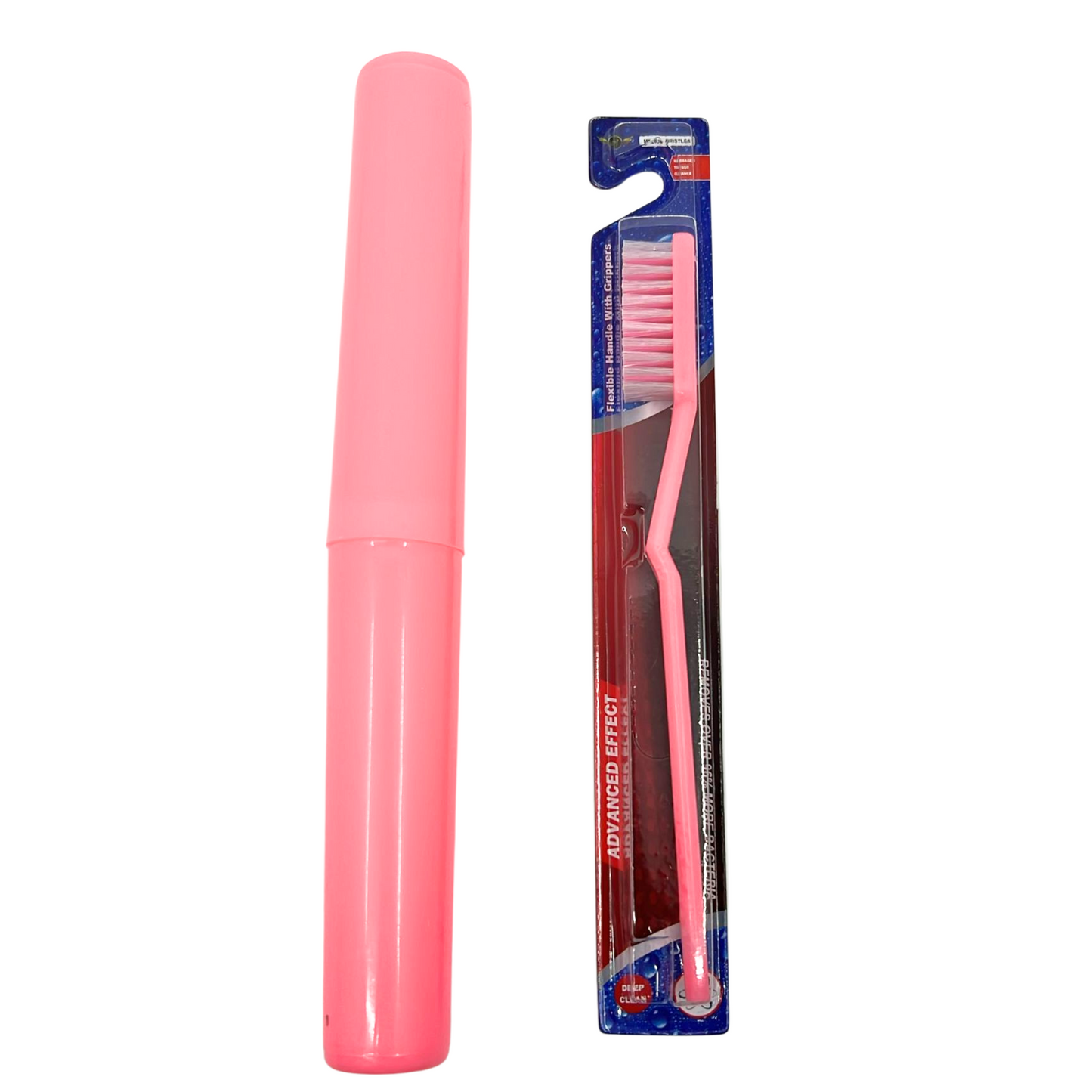 99¢  Toothbrush with Dual Action Gum Massager – Deep Clean & Gentle Care