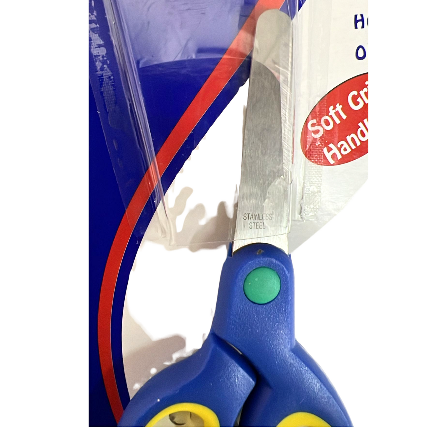 99¢-5.25" Round Tip Stainless Steel Scissors :1CT