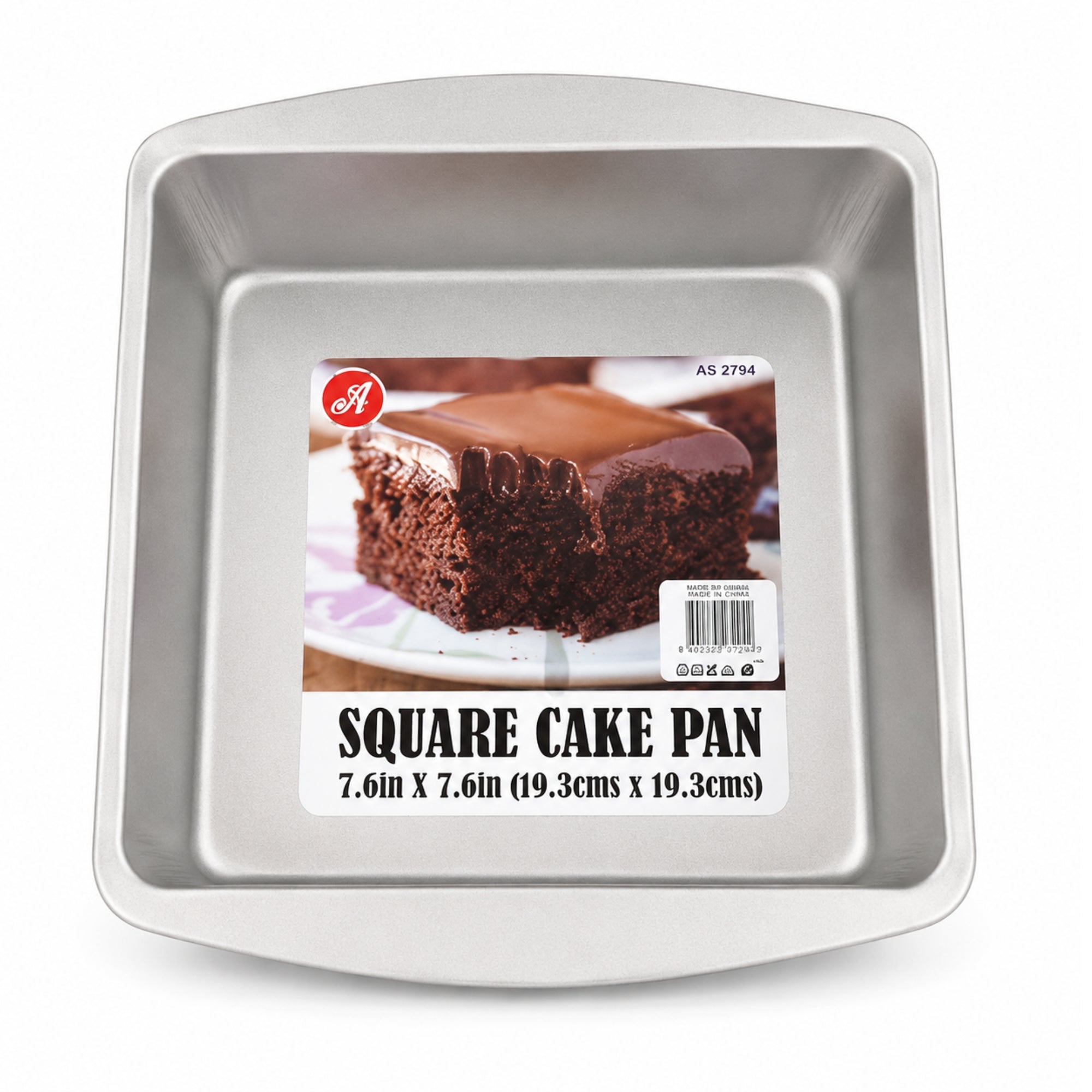 Nonstick Square Cake Tray for Home Bakers