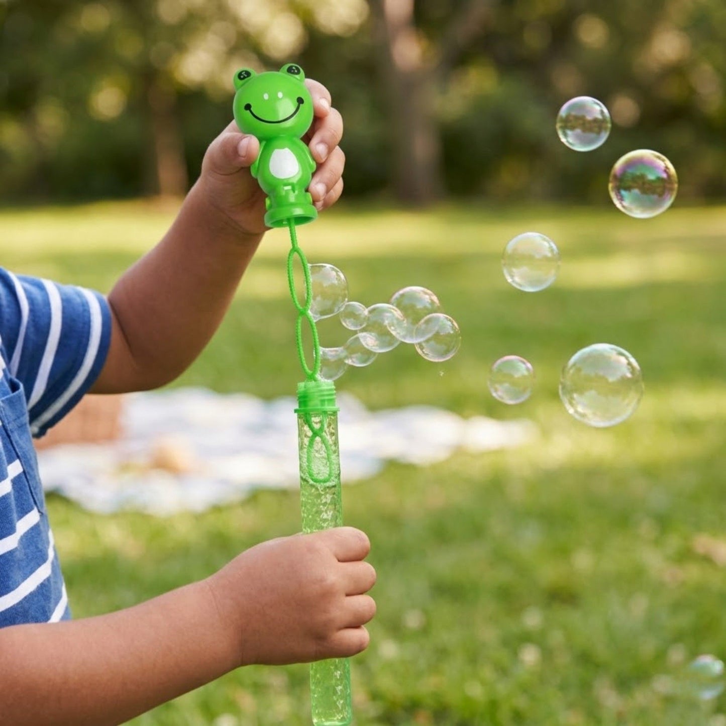 14 Inch Colorful Bubble Wand – Giant Outdoor Bubble Blower for Kids Toys product image 11