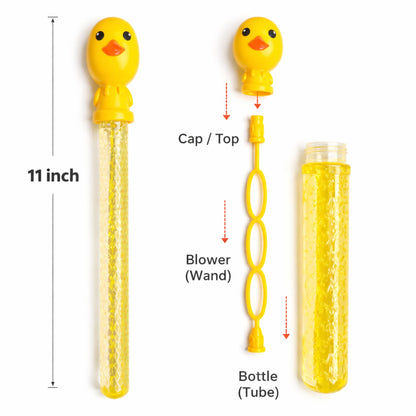 11 Inch Bubble Wand Bottle Toy Kids Long Bubble Maker