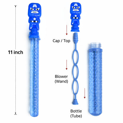 Long 11" Bubble Wand Bottle Toy for Kids Bubble Maker